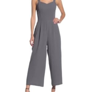 THREADS AND STATES Los Angeles Sweetheart Sleeveless Wide Leg Size Large (NWOT)